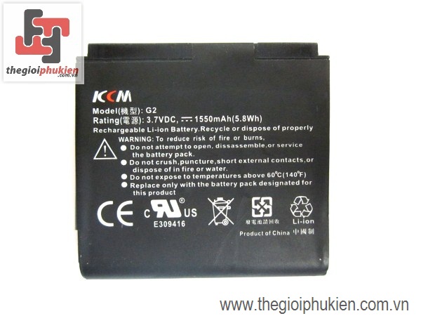 Pin KCM HTC Magic - G2